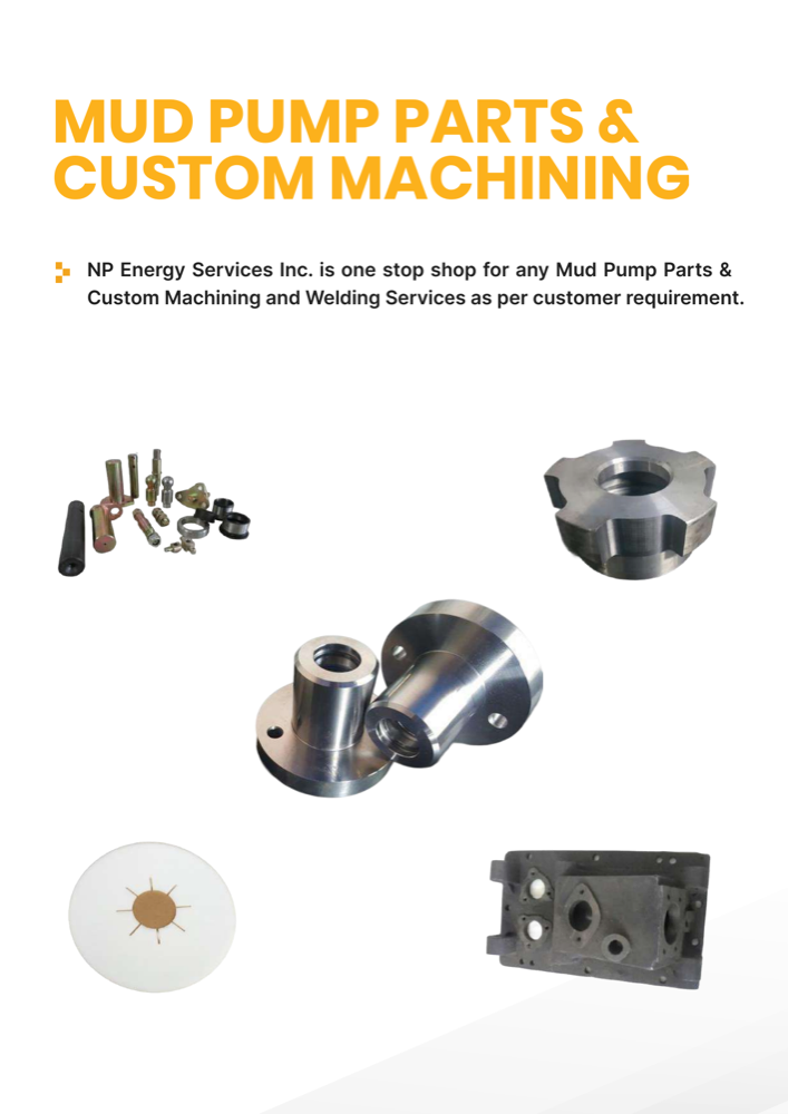 Mud Pump Parts & Custom Machining